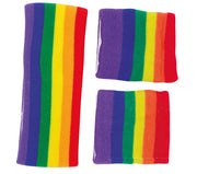 Regenbogen Schweißband Set für Erwachsene, Bild 3