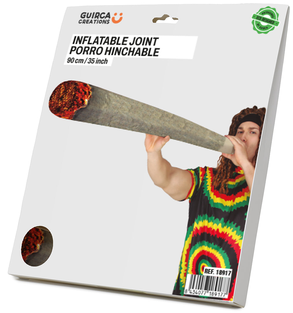 GP18917 – Riesen Joint aufblasbar 90 cm Scherzartikel – Farbe: Grau