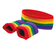 Regenbogen Schweißband Set für Erwachsene, Bild 4