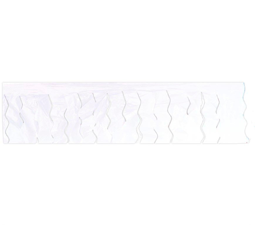 GP8800 – Fransengirlande 25 m Partydeko – Farbe: Weiß