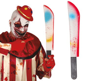 Horror Clown Machete für Erwachsene 54 cm, Bild 1