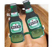 Bierflaschen Brille für Erwachsene grün, Bild 4