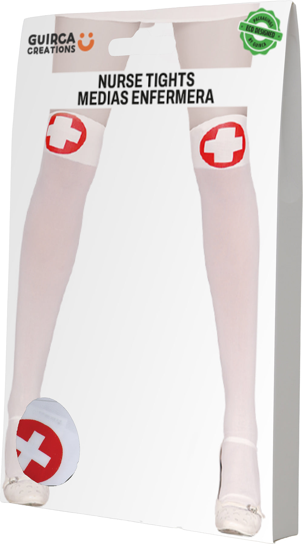 GP18014 – Krankenschwester Strümpfe für Damen weiß – Farbe: Weiß