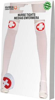 Krankenschwester Strümpfe für Damen weiß, Bild 4