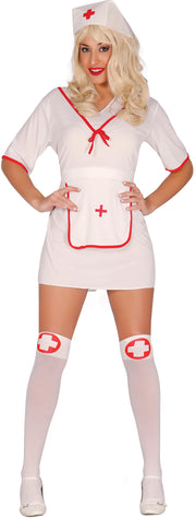 Krankenschwester Kostüm für Damen mit Haube, Bild 14
