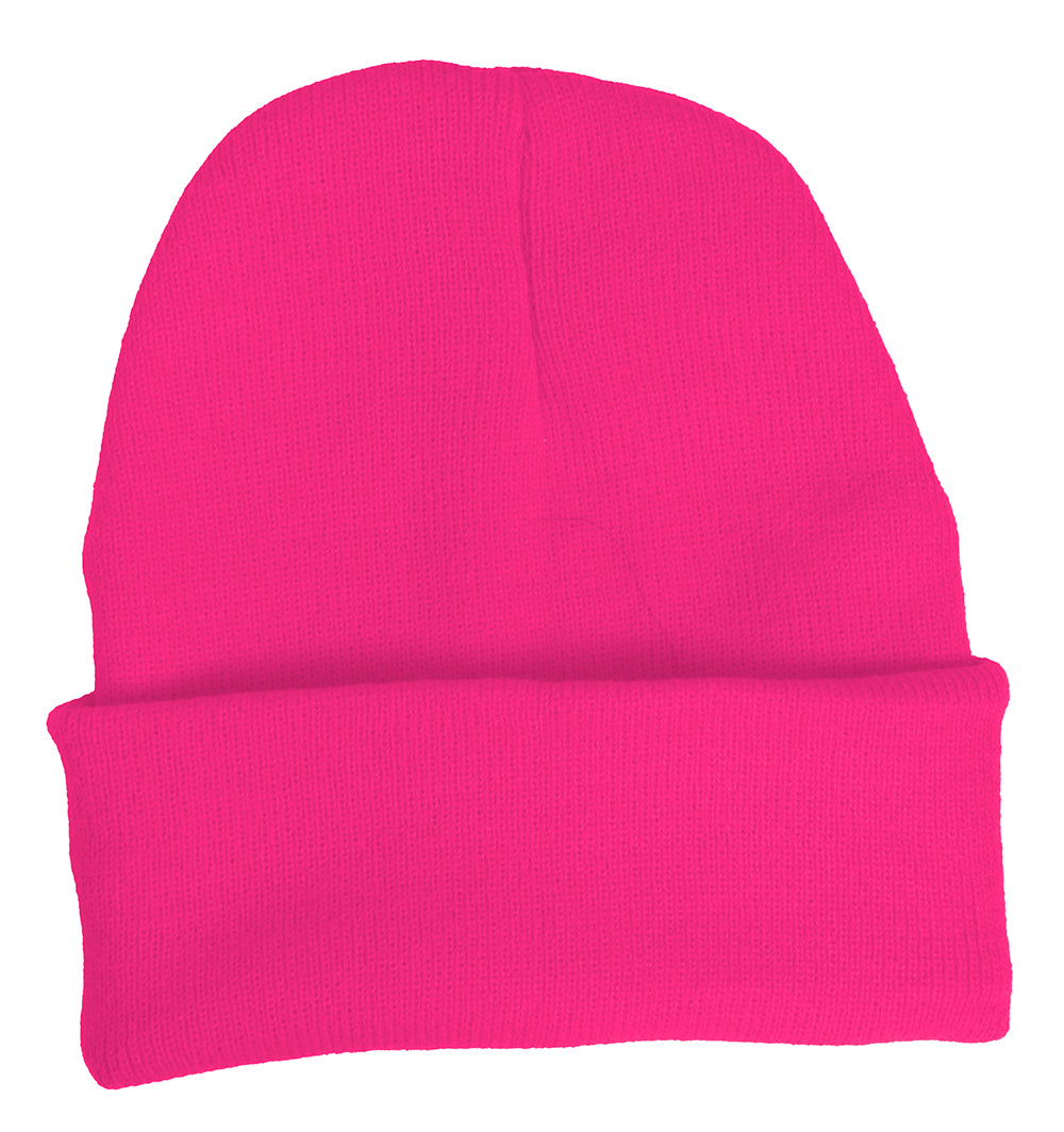 GP23064 – Neon Strickmütze für Erwachsene Beanie – Farbe: Pink