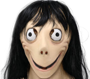 Latex Horror Mädchen Maske für Erwachsene, Bild 1