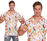 Hawaiihemd für Herren mit Früchten, Bild 5