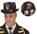 Totenkopf Zylinder für Erwachsene