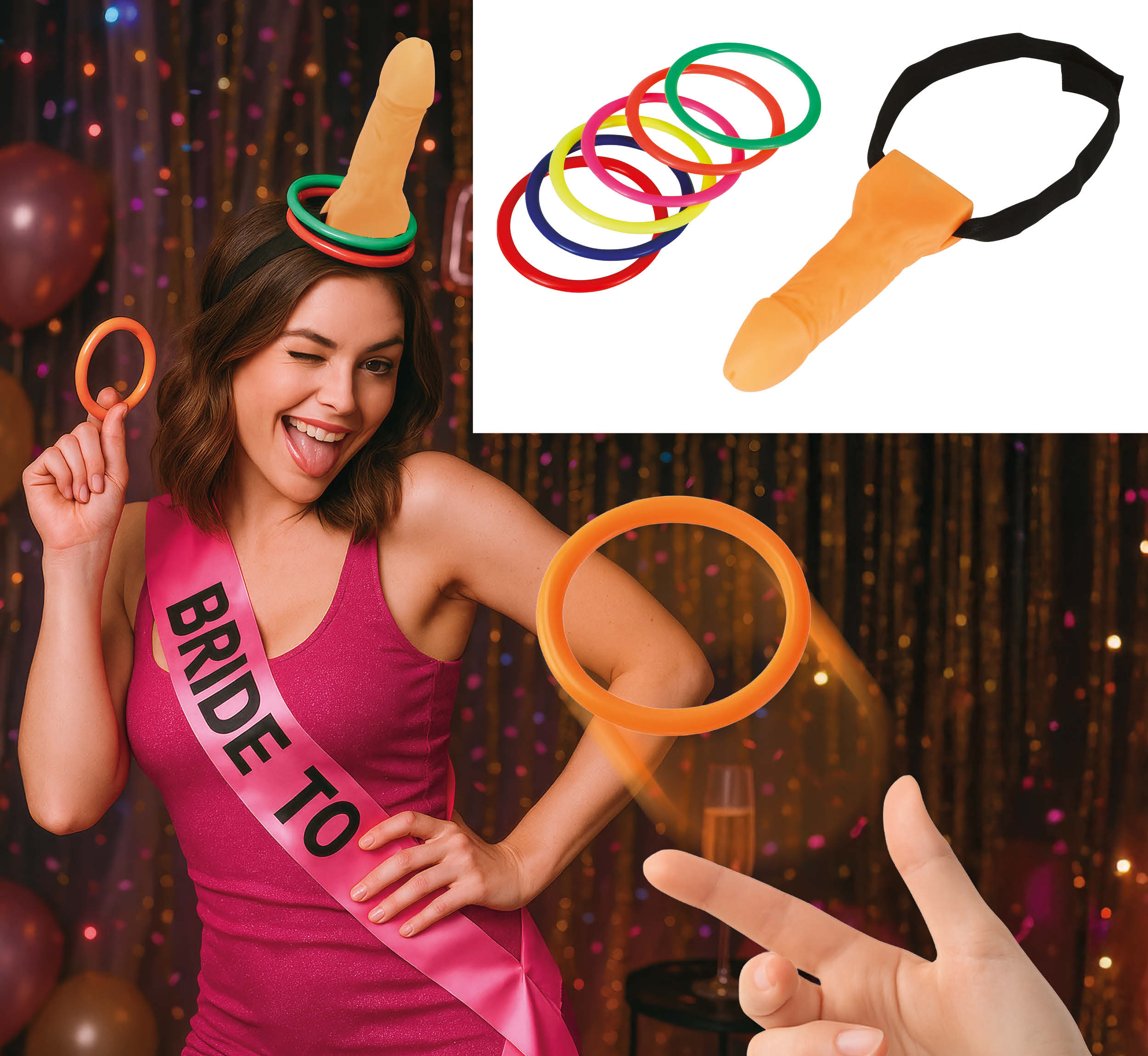 GP69035 – Junggesellenabschied Spiel Spaß – Farbe: Mehrfarbig