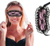 GP69048 – Karneval Venedig Schwarze Spitze Maskerade – Farbe: Pink / Schwarz