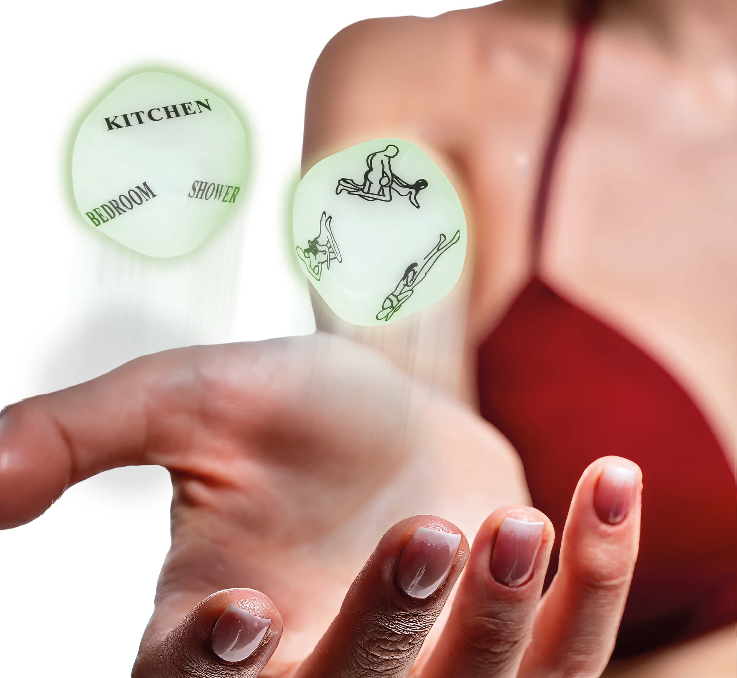 GP69058 – Junggesellenabschied Würfelspiel Leidenschaft – Farbe: GrÜn