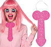GP69061 – Junggesellenabschied Glitzernde Krawatte – Farbe: Pink