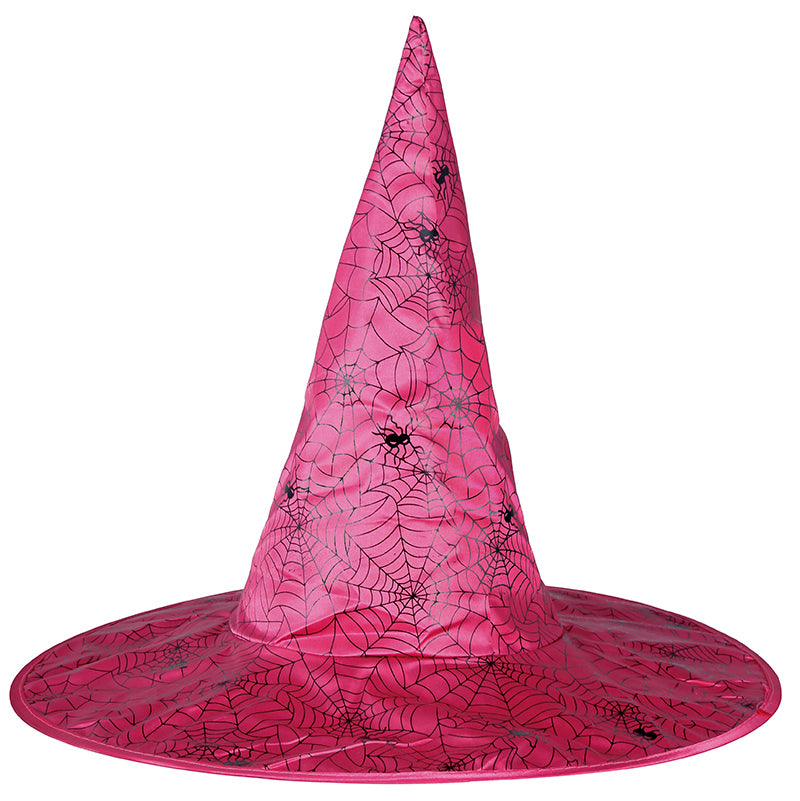 GP13228 – Neon Hexenhut für Damen mit Spinnennetz – Farbe: Mehrfarbig, Ansicht 2