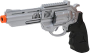 Polizei Revolver für Erwachsene 27 cm silber, Bild 5