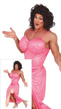 Drag Queen Kostüm für Herren pink