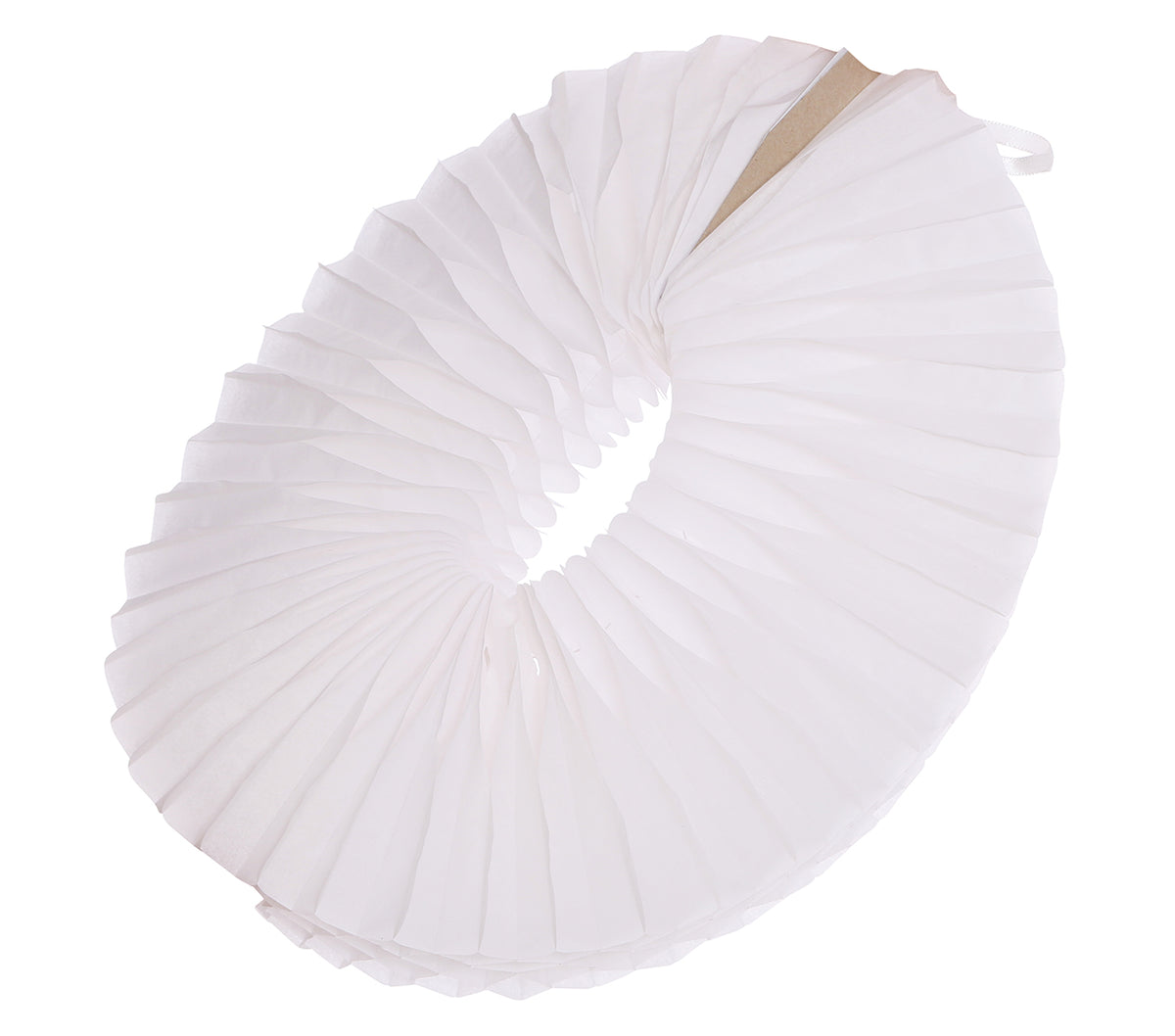 GP17995 – Halskrause für Erwachsene 13 cm weiß – Farbe: Weiß