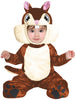 GP76018 – Tierischer Karnevalsanzug Baby Kostüm – Größe: 74/80 – Farbe: Braun