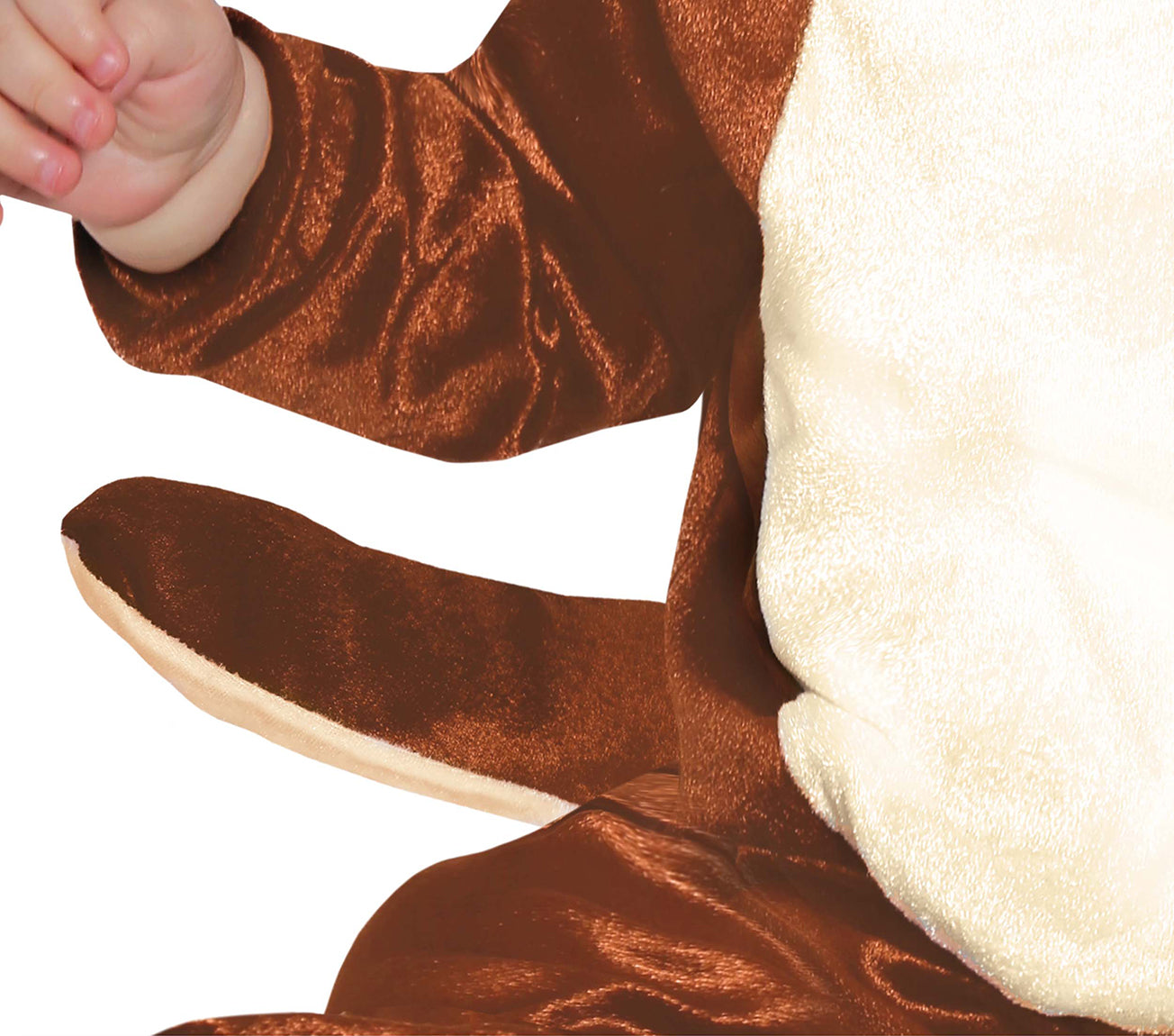 GP76018 – Tierischer Karnevalsanzug Baby Kostüm – Größe: 74/80 – Farbe: Braun
