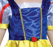 Märchenprinzessin Kleid für Babys blau gelb, Bild 6