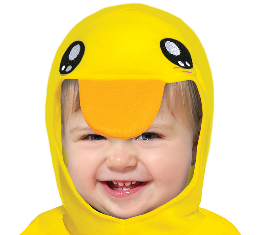 GP76022 – Tierfreundlicher Entenspaß Baby Kostüm – Größe: 74/80 – Farbe: Gelb, Ansicht 2