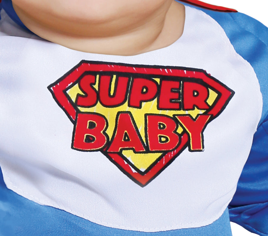 GP76026 – Superheld Jumpsuit Cartoon Abenteuerfigur – Größe: 74/80 – Farbe: Blau, Ansicht 2