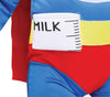 GP76026 – Superheld Jumpsuit Cartoon Abenteuerfigur – Größe: 74/80 – Farbe: Blau