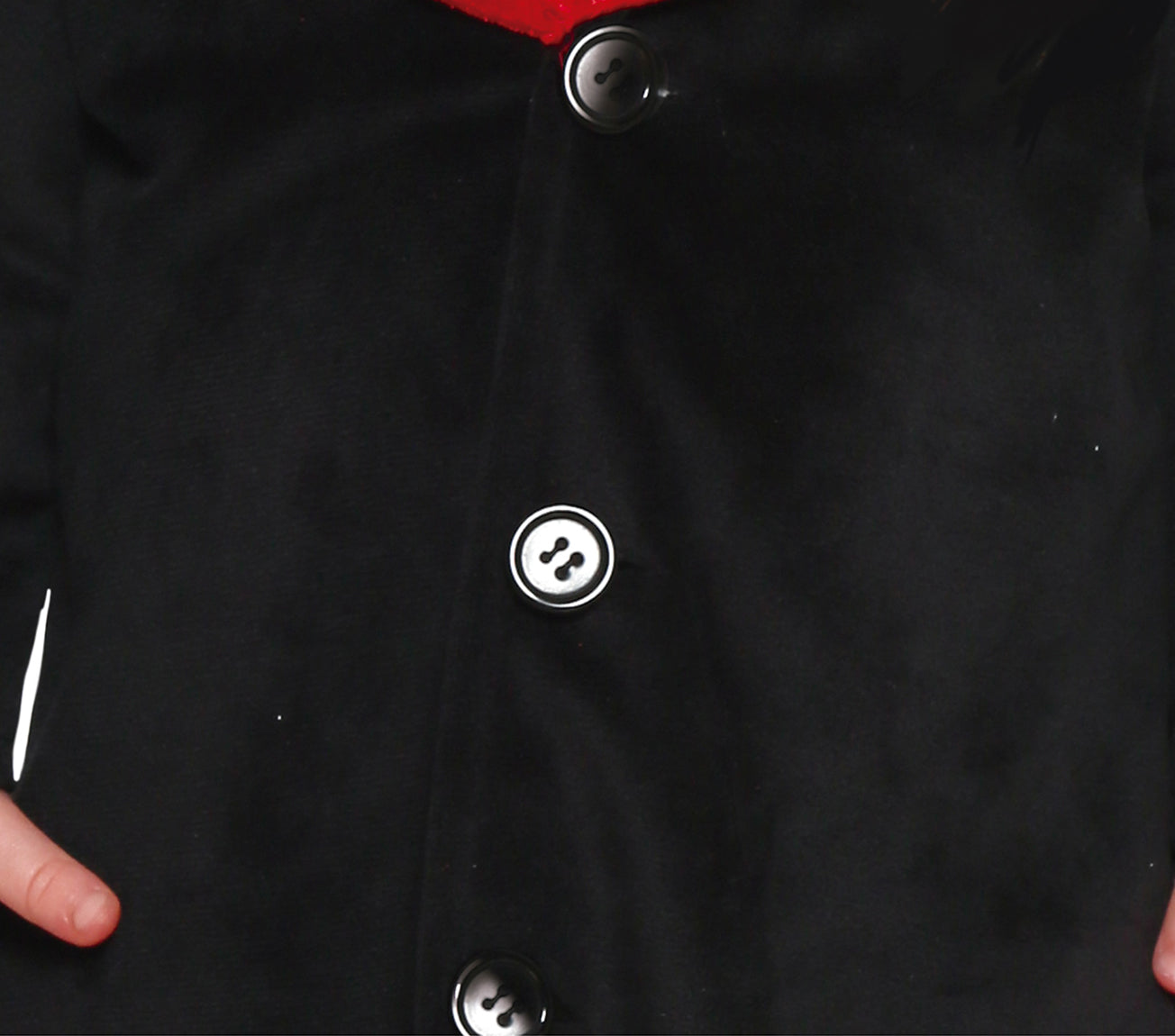 GP76034 – Magische Studenten Robe Hemd – Größe: 74/80 – Farbe: Schwarz