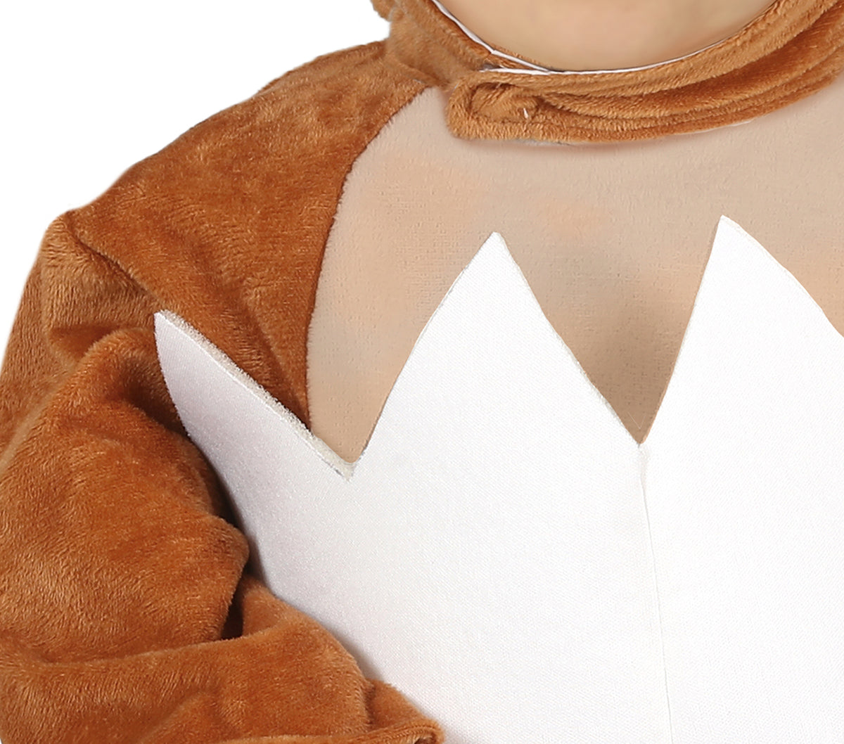 GP76048 – Dinosaurier Baby Jumpsuit Kapuze – Größe: 74/80 – Farbe: Braun