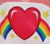 GP76070 – Bär Regenbogen Baby Overall Kapuzenkostüm – Größe: 86/92 – Farbe: Pink