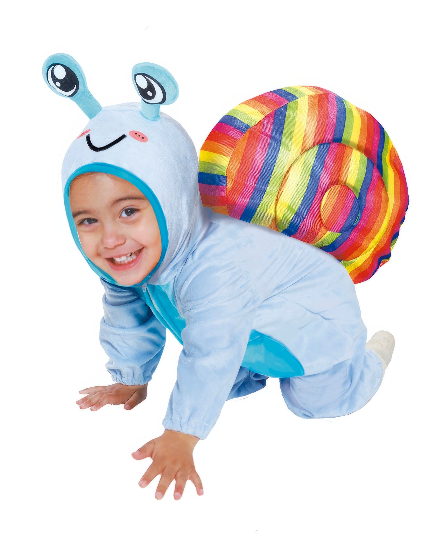 GP76076 – Tier Schnecken Karneval Jumpsuit – Größe: 74/80 – Farbe: Blau