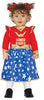 GP76096 – Superheld Comic Abenteuer Baby Kostüm – Größe: 74/80 – Farbe: Rot