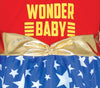 GP76096 – Superheld Comic Abenteuer Baby Kostüm – Größe: 86/92 – Farbe: Rot
