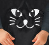 GP76098 – Tierabenteuer Katzenponcho Kostüm – Größe: 86/92 – Farbe: Schwarz