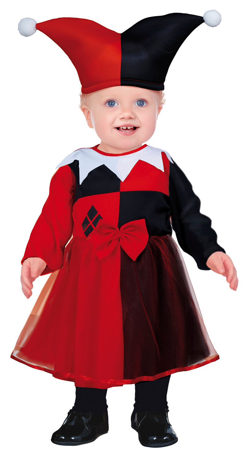 GP76108 – Harlekin Abenteuerfigur Mr Smile – Größe: 74/80 – Farbe: Rot