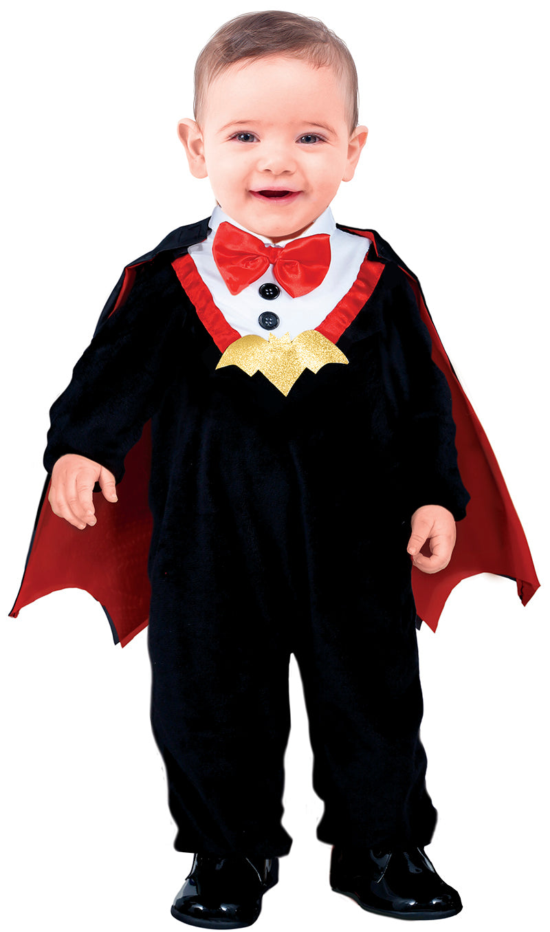 GP76118 – Vampir Halloween Baby Kostüm – Größe: 86/92 – Farbe: Schwarz