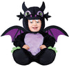 GP76124 – Drachen Jumpsuit Halloween Fantasie – Größe: 74/80 – Farbe: Schwarz