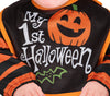 GP76126 – Halloween Kürbis Baby Outfit – Größe: 74/80 – Farbe: Schwarz