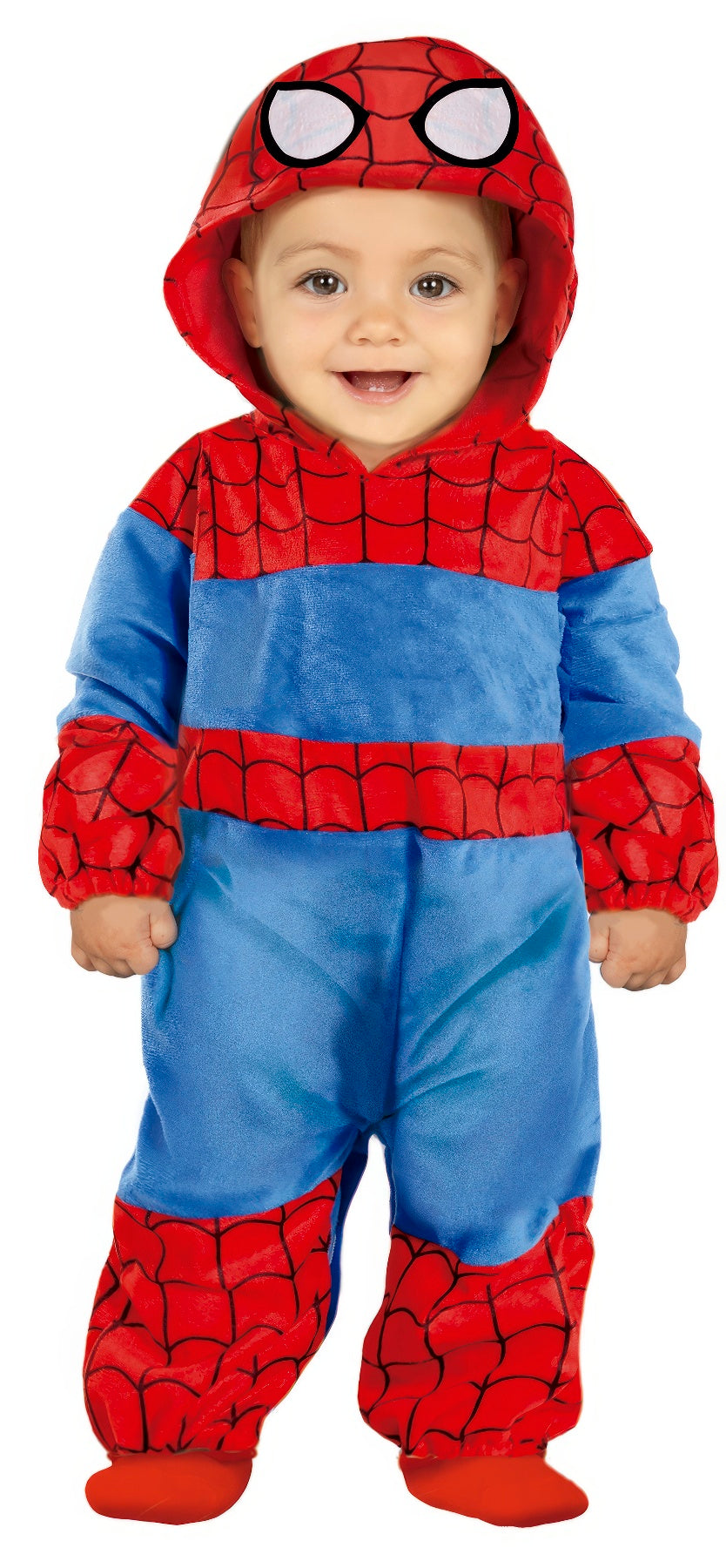 GP76074 – Superheld Abenteuerfigur Karneval – Größe: 92/98 – Farbe: Blau