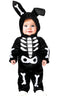 GP76136 – Skelett Hase Halloween Abenteuer – Größe: 74/80, 86/92 – Farbe: Schwarz