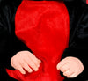 GP76142 – Fledermaus Halloween Baby Kapuzenoverall – Größe: 74/80, 86/92 – Farbe: Schwarz