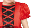 GP76146 – Halloween Dämon Baby Kostüm Mit Flügeln – Größe: 74/80, 86/92 – Farbe: Rot