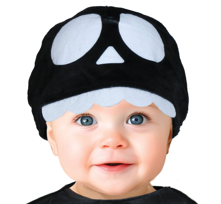 GP76154 – Skelett Halloween Abenteuer Kleidung – Größe: 74/80, 86/92 – Farbe: Schwarz, Ansicht 2