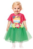 GP76161 – Sommertraum Hawaii Tropen Look Exotisch – Größe: 74/80, 86/92, 92/98 – Farbe: Pink