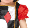 GP76164 – Märchenkönigin Herzkrone Babykostüm – Größe: 74/80, 86/92, 92/98 – Farbe: Rot