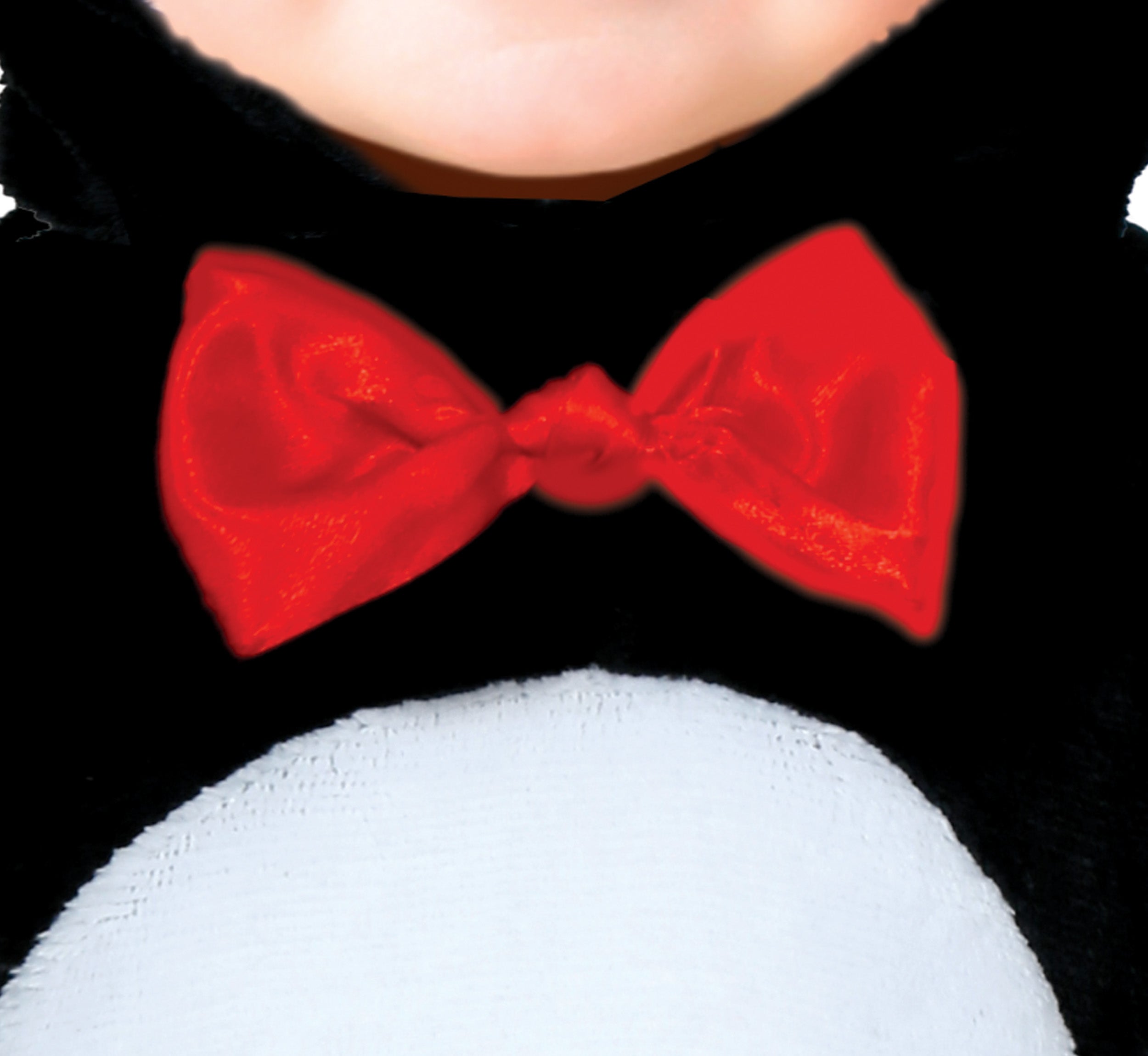 GP76169 – Meerestiere Pinguin Kapuzenkostüm – Größe: 74/80, 86/92 – Farbe: Schwarz