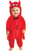 GP76191 – Daemon Poncho Baby Halloween Kapuzen – Größe: 86/92 – Farbe: Rot