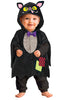 GP76192 – Tierisches Fledermaus Halloween Design – Größe: 86/92 – Farbe: Schwarz