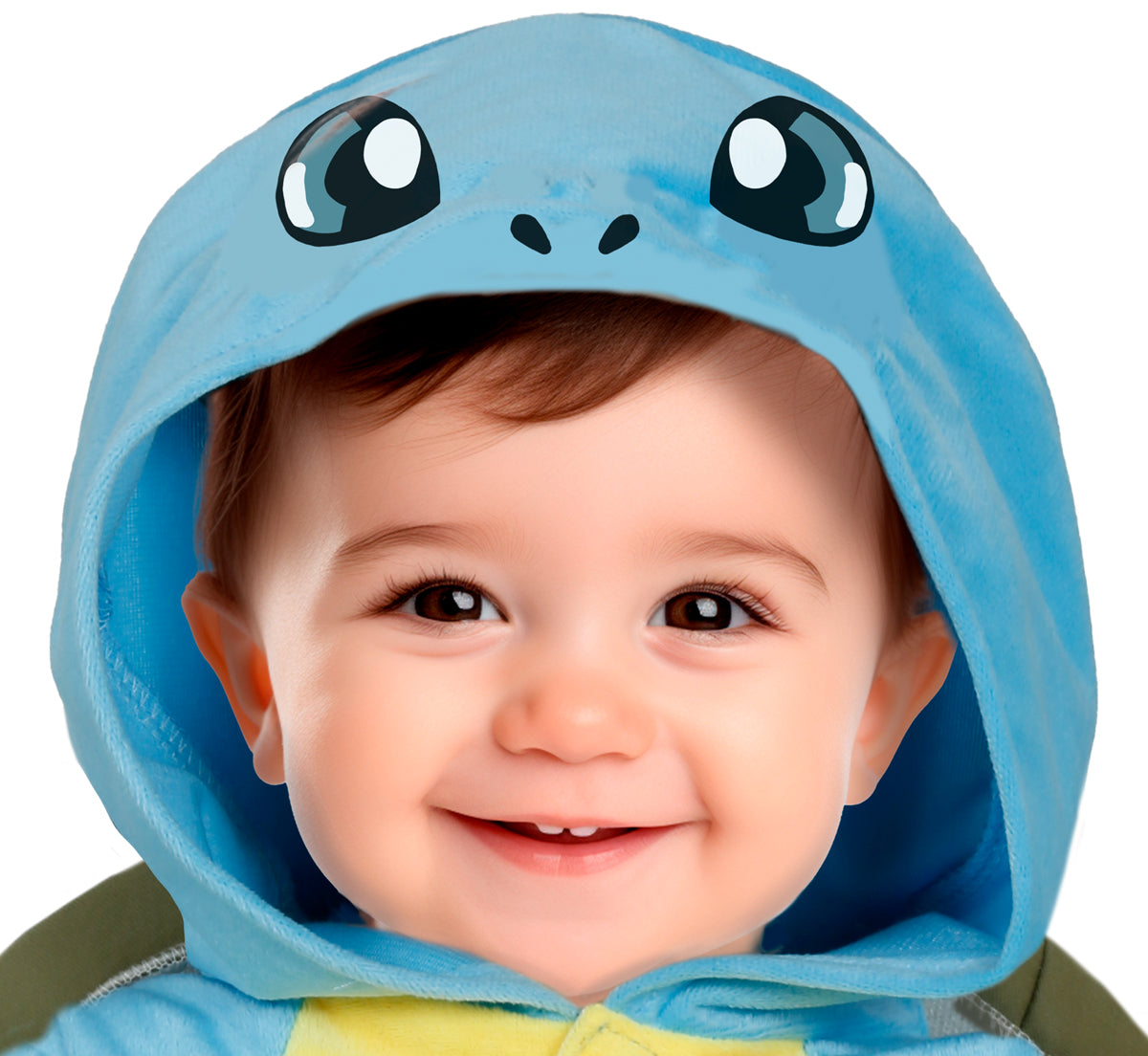GP76209 – Tierkostüm Baby Schildkröte Kostüm – Größe: 74/80, 86/92 – Farbe: Blau / Gelb