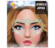 Strass Gesichtsschmuck für Erwachsene leuchtend, Bild 4